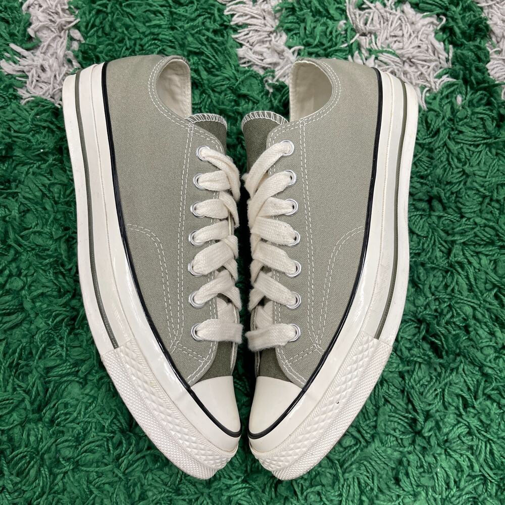 Converse Chuck 70 OX Tonal Color Block size 9 Light Green Olive With Box